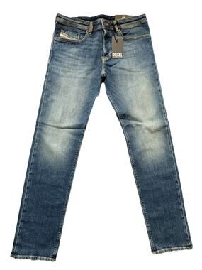DIESEL Buster Tapered MENs JEANS RE062 Sz 33”X 32” MSRP $250 Measures Included